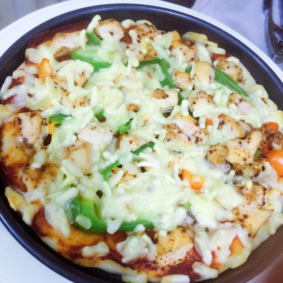 黑椒鸡肉比萨（君之配方）