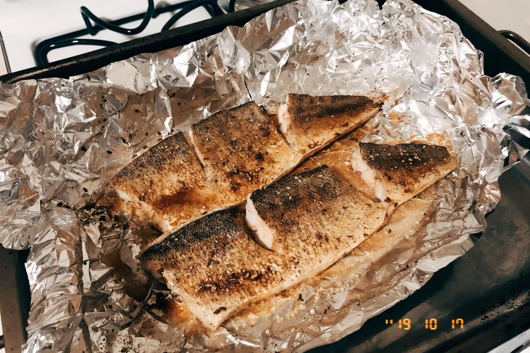 Baked Walleye Fillet