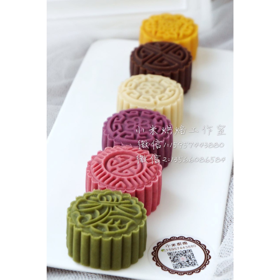 小米烘焙的糖花