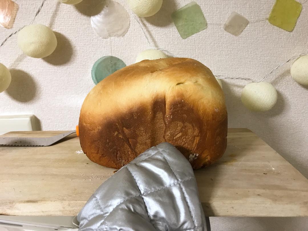 超级好吃的原味面包（面包机版）