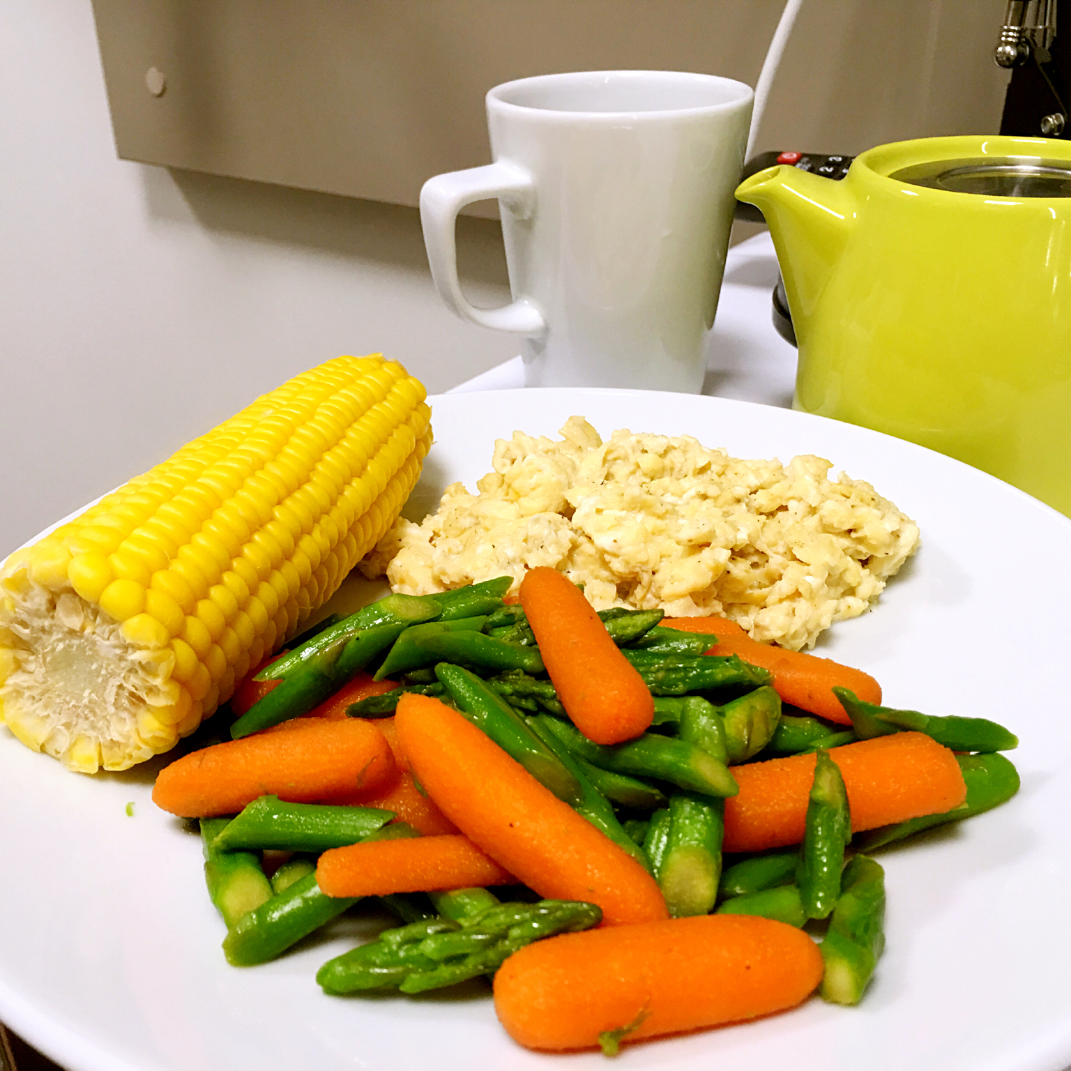 芦笋胡萝卜香菇小炒