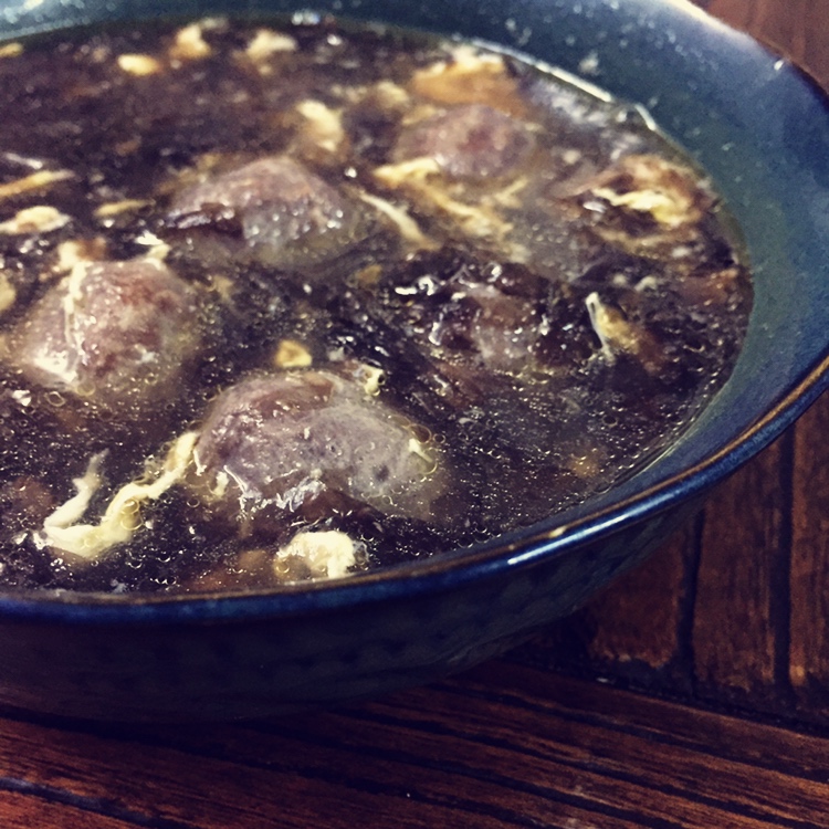 紫菜牛丸汤