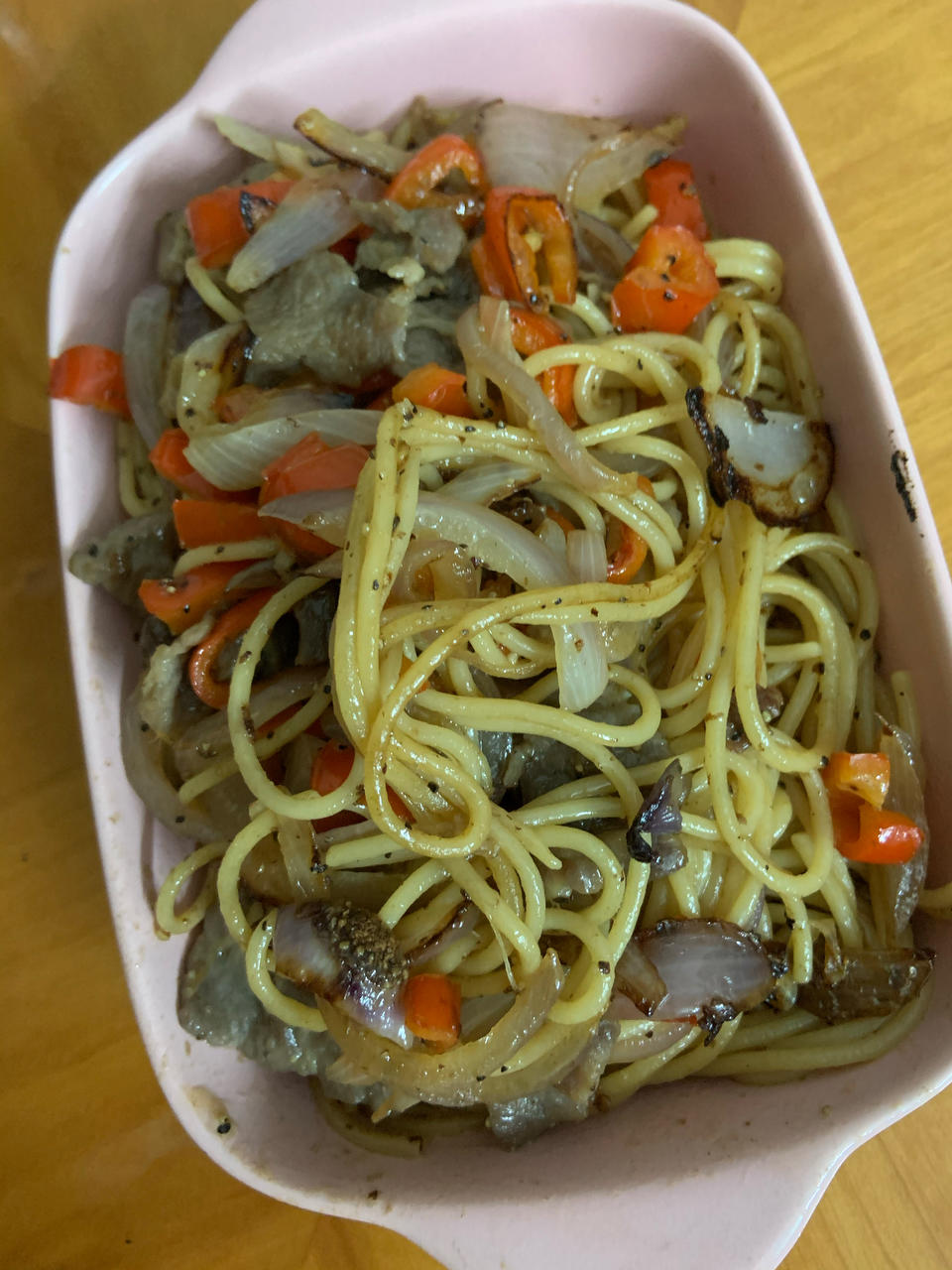 比餐厅好吃的黑椒牛柳意面🍝零失败简单教程