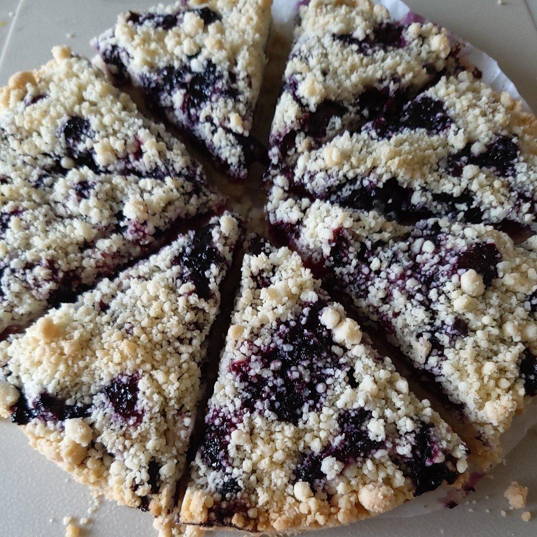蓝莓酥粒小方块Blueberry Crumber Bars