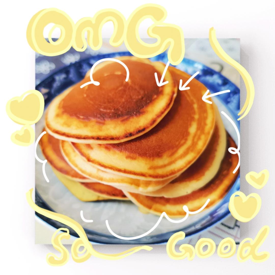 快手松饼（早餐吃它准没错~）