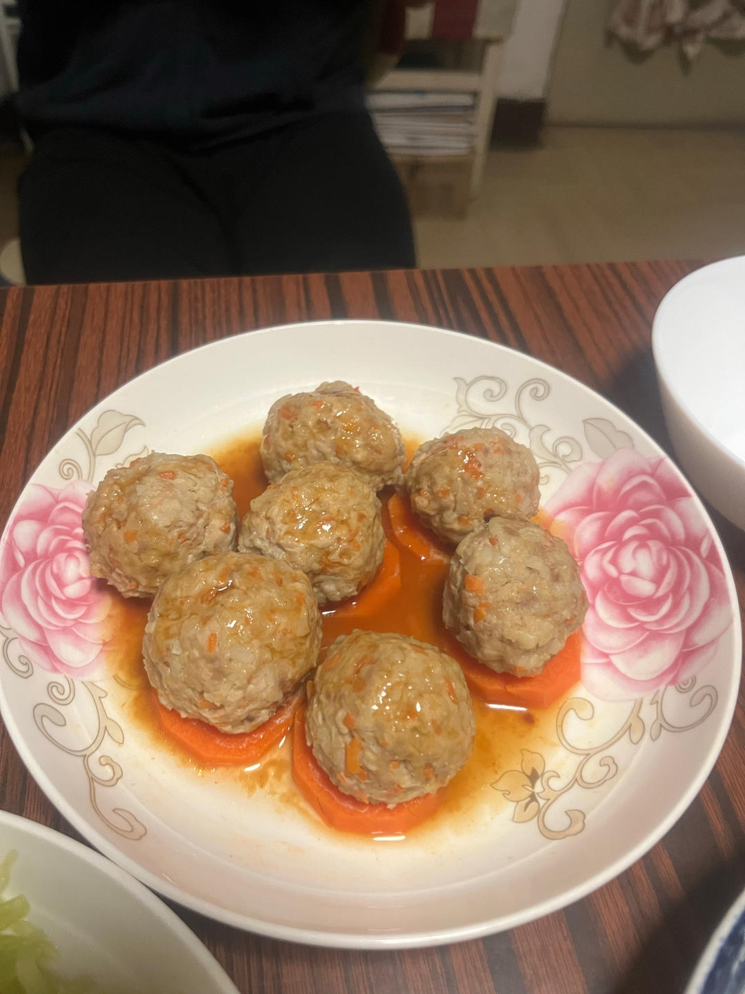 清蒸藕丁肉丸子