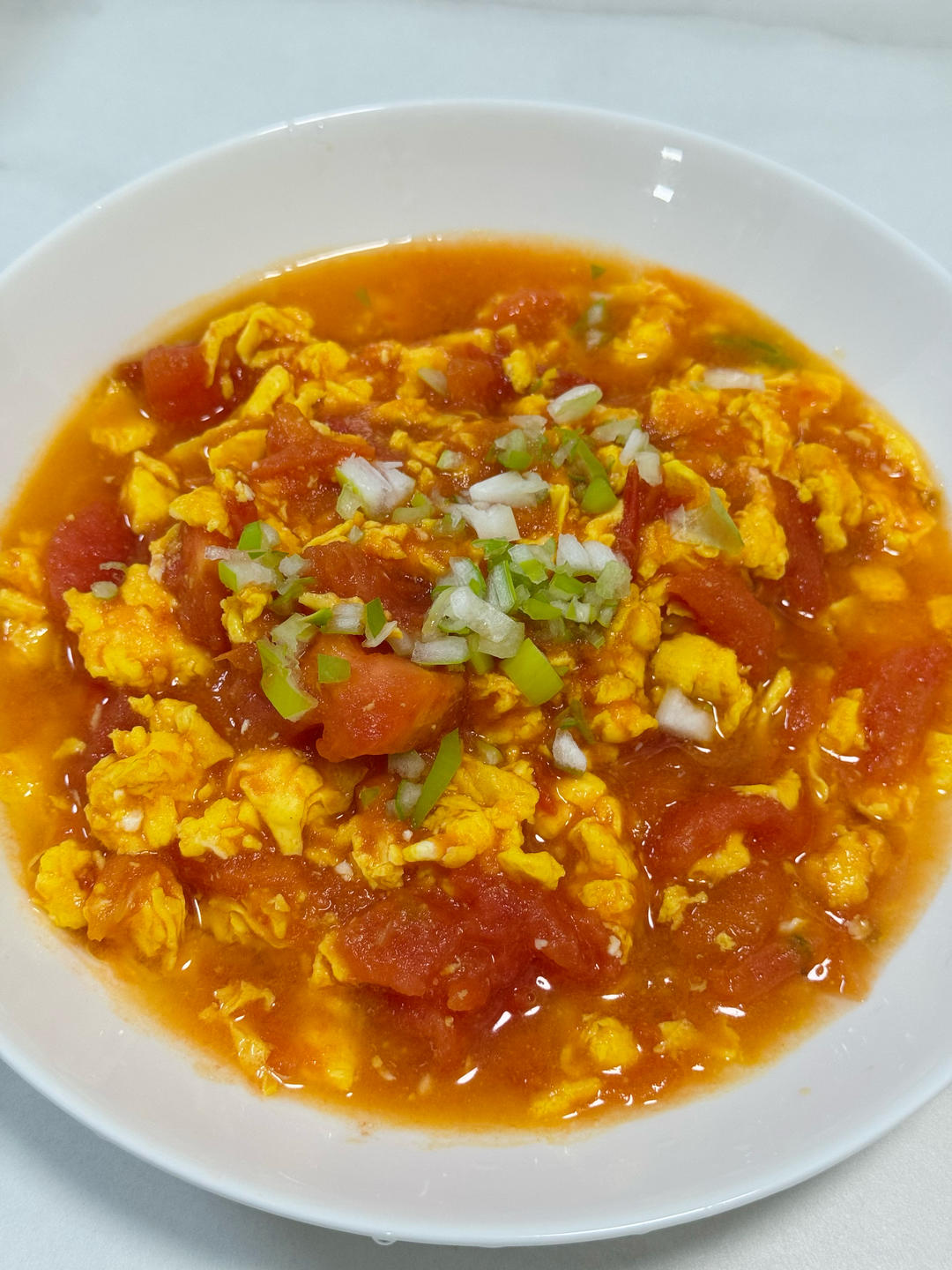 超嫩滑的番茄炒蛋