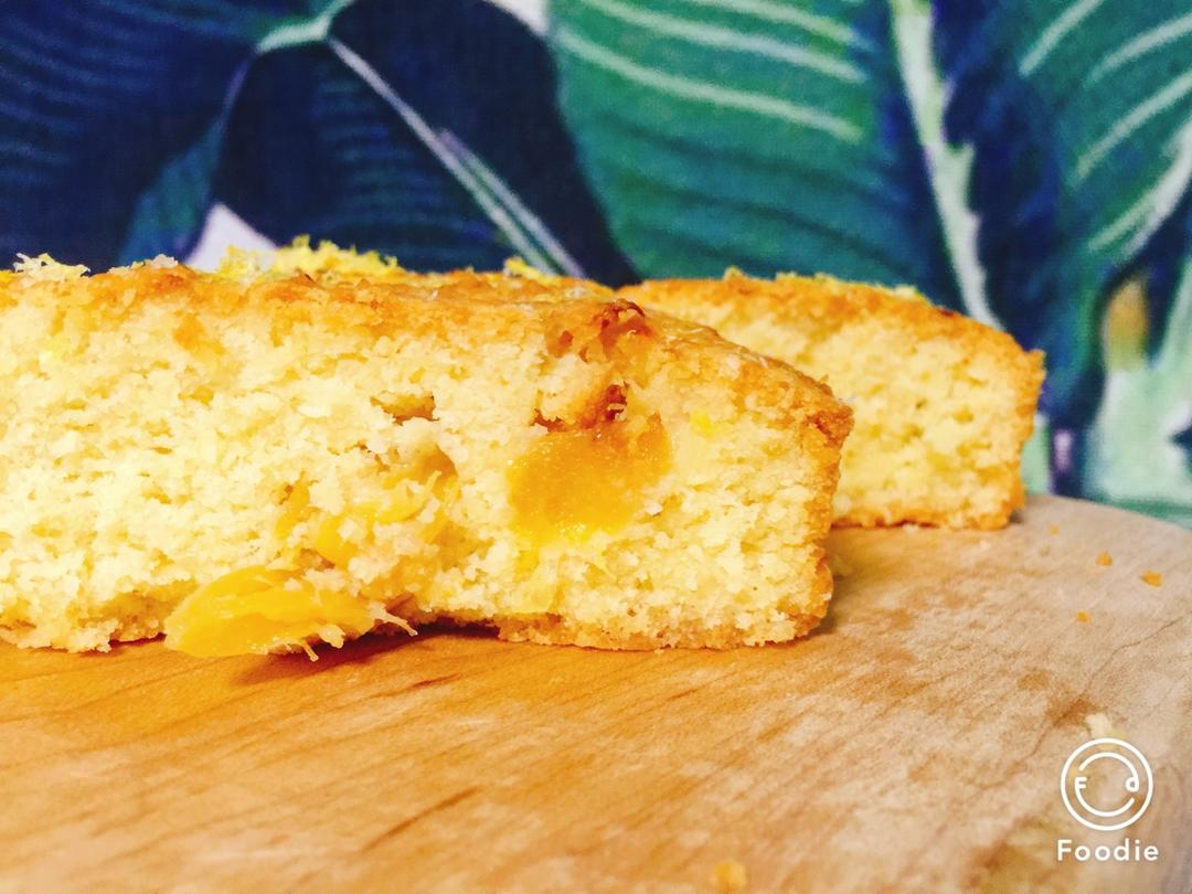 菠萝椰子磅蛋糕