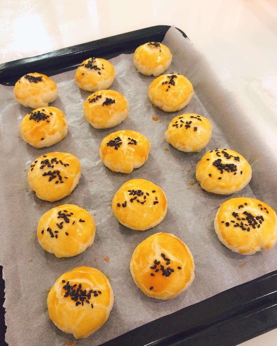酥到掉渣的绿豆酥饼，简单易学