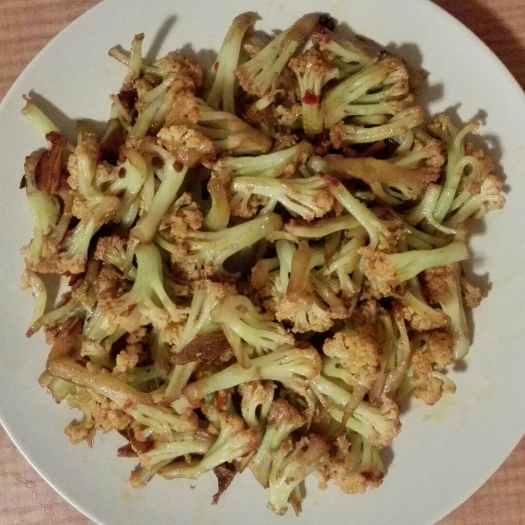 很“浪费”米饭的家常菜之一-------干锅菜花