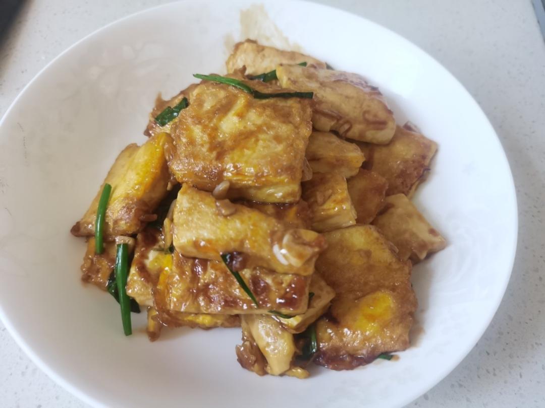 无敌好吃的香煎豆腐