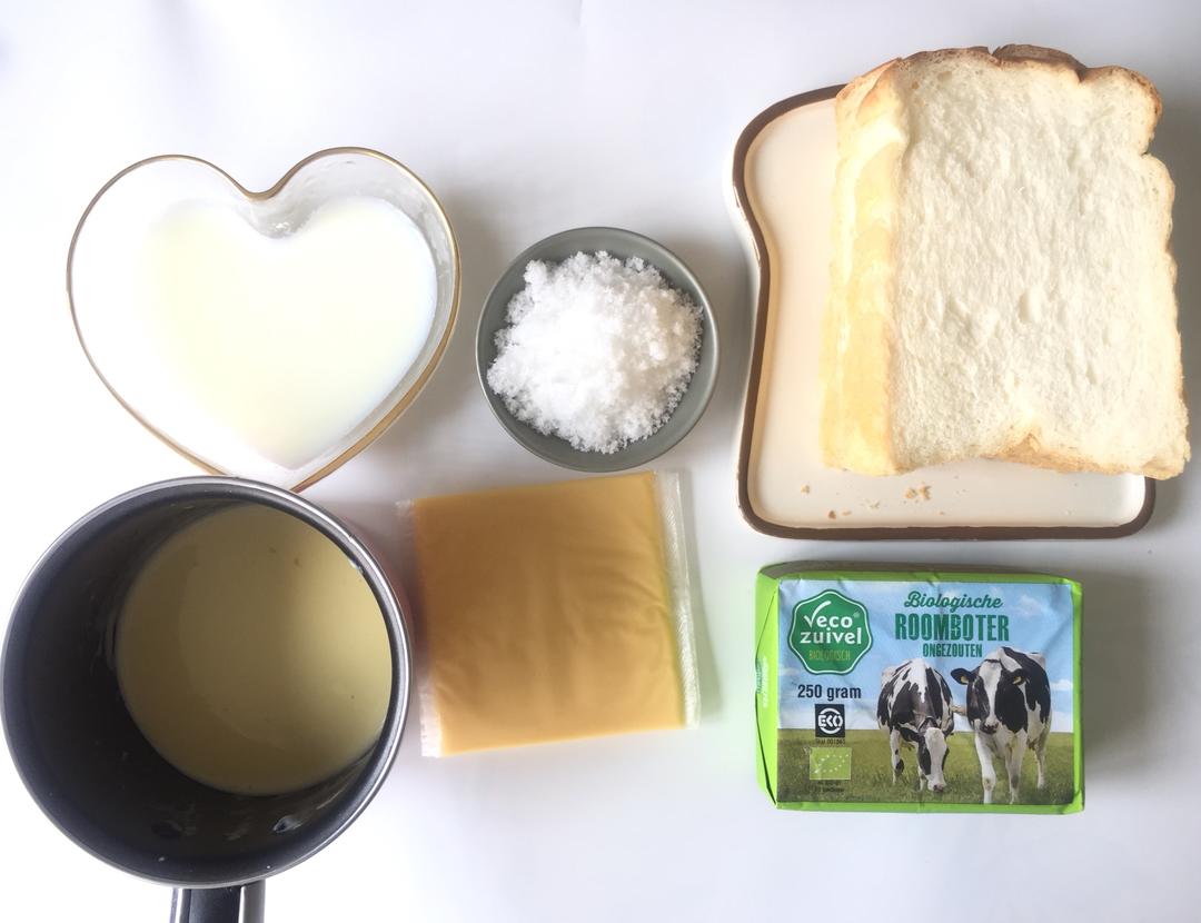 纯奶手撕吐司的做法 步骤1