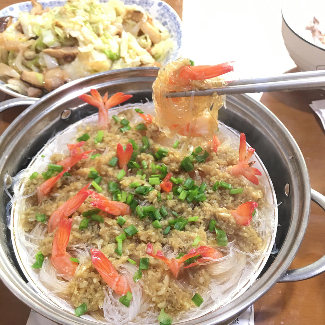蒜蓉粉丝蒸虾