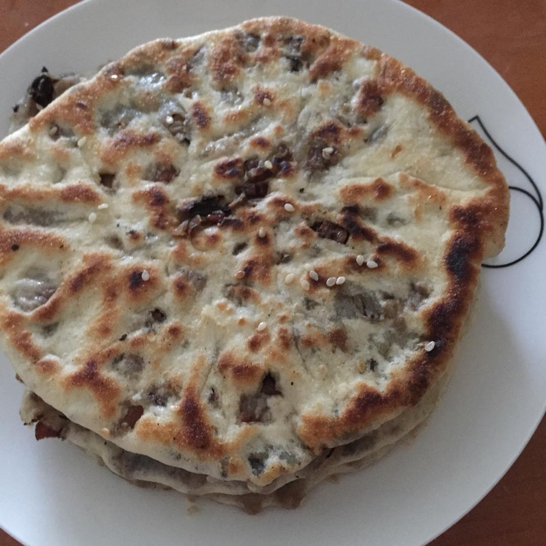 梅干菜猪肉烧饼