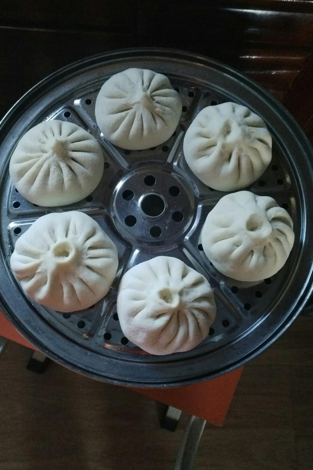 手工包子（肚脐包）