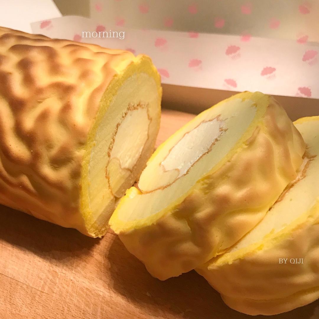 花纹图案蛋糕卷