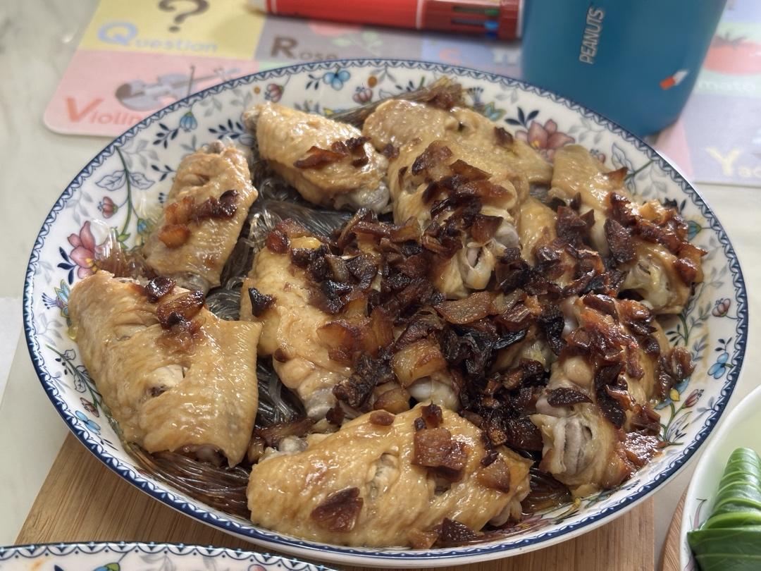 蒜香粉丝蒸鸡翅