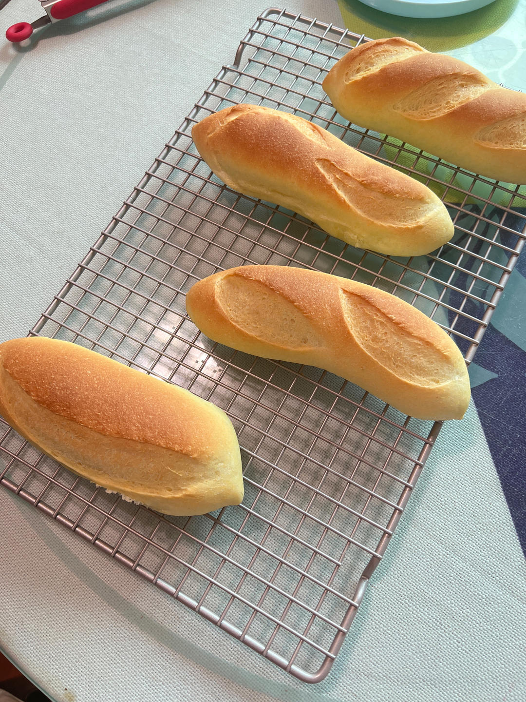 玉米面法式小面包