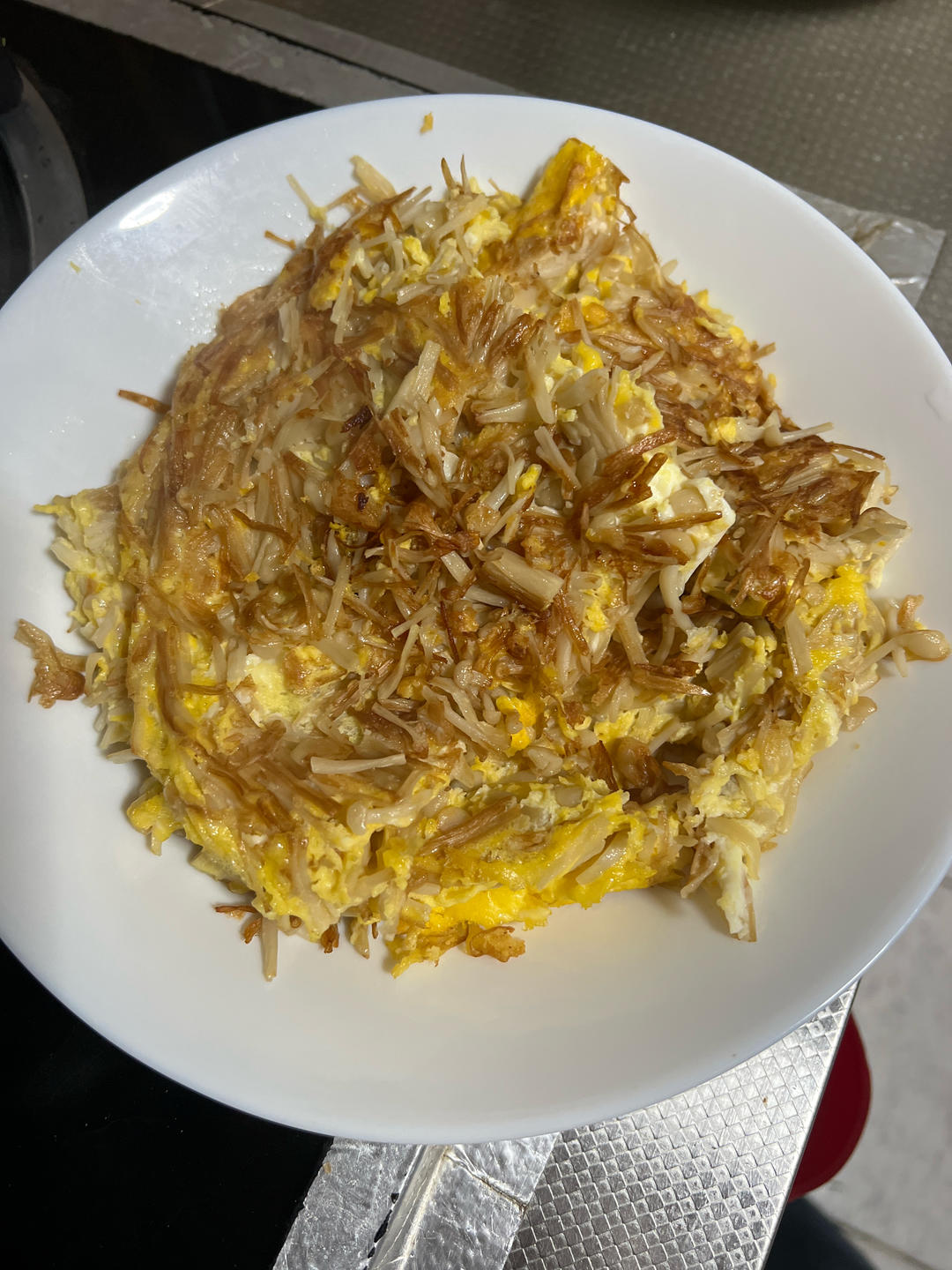 金针菇煎蛋，不一样的鲜