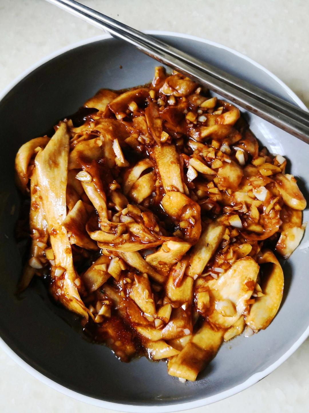 绝对美味的孜然杏鲍菇