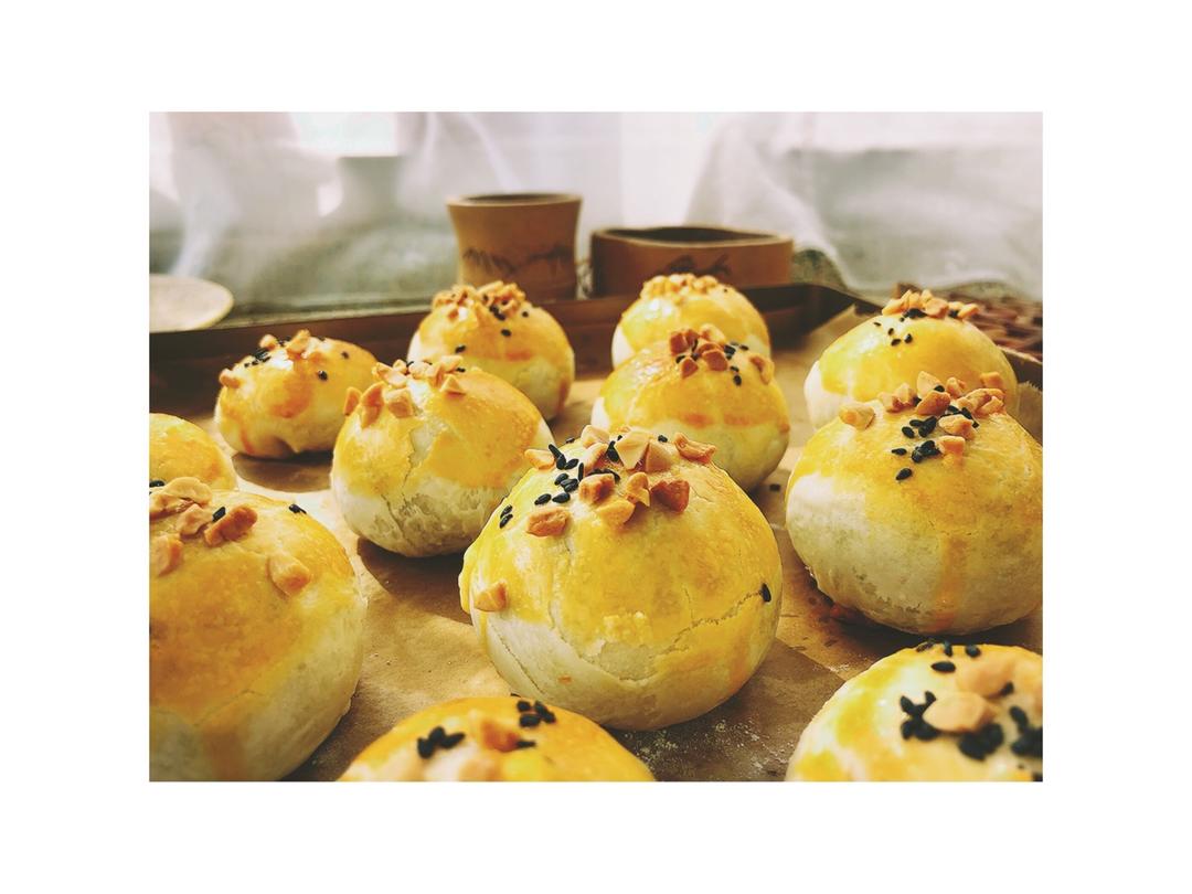 不用揉出膜、不用醒面就能酥掉渣的中式酥皮点心