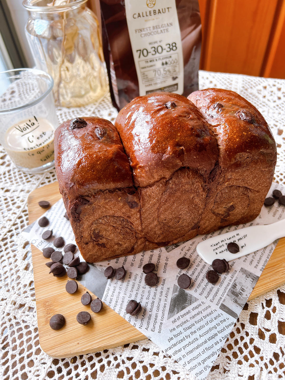 超浓郁巧克力淡奶油吐司｜无人能抵挡的美味