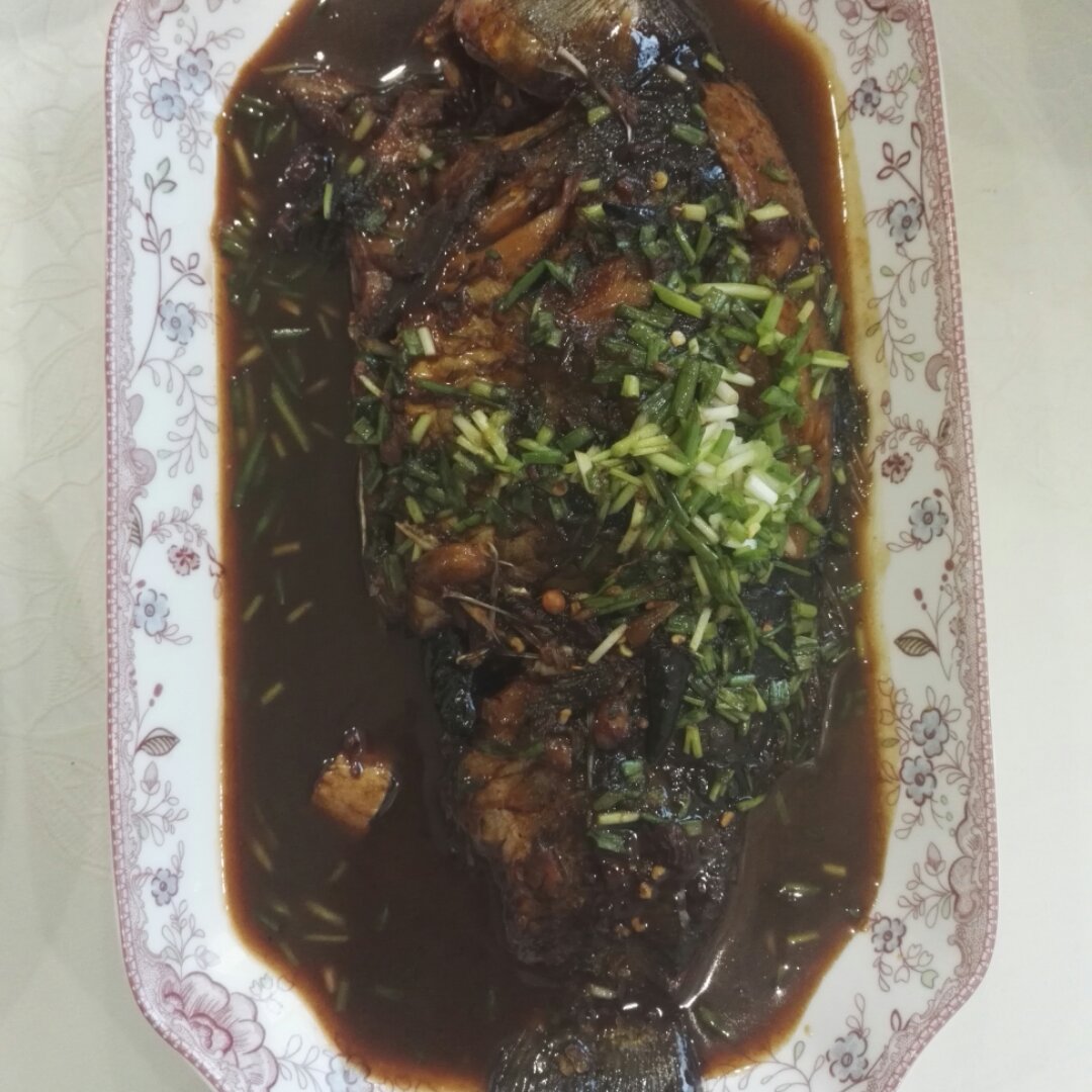 红烧鲫鱼