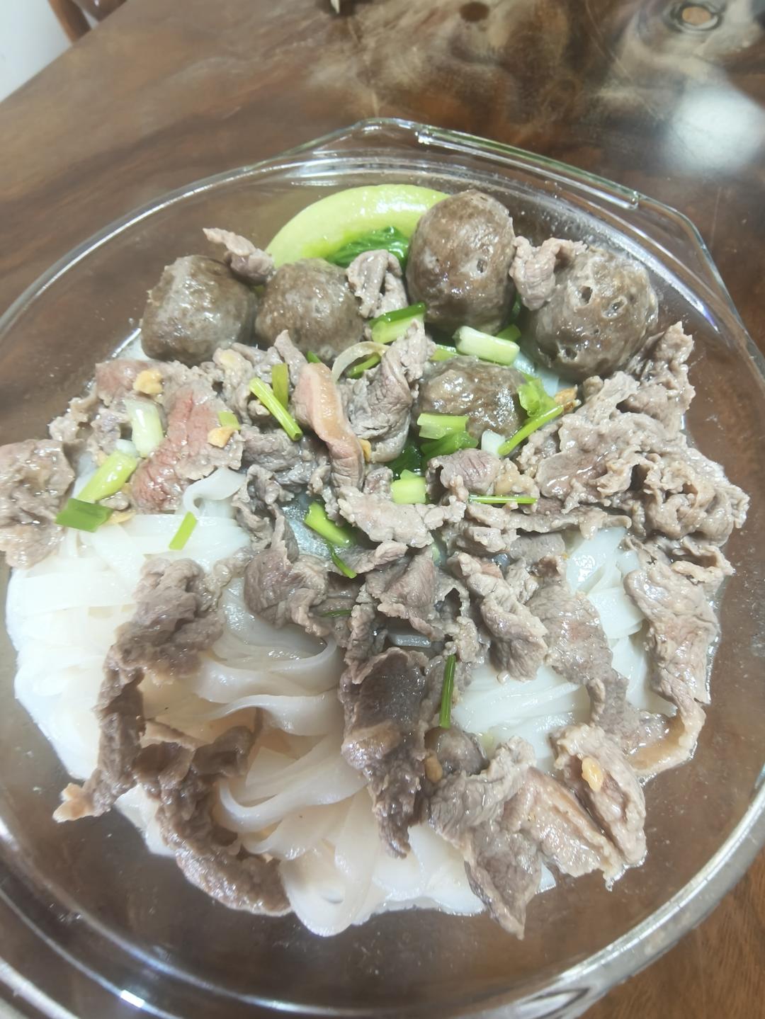 最简单潮汕原味牛肉汤粉-牛肉米粉-腌牛肉超嫩