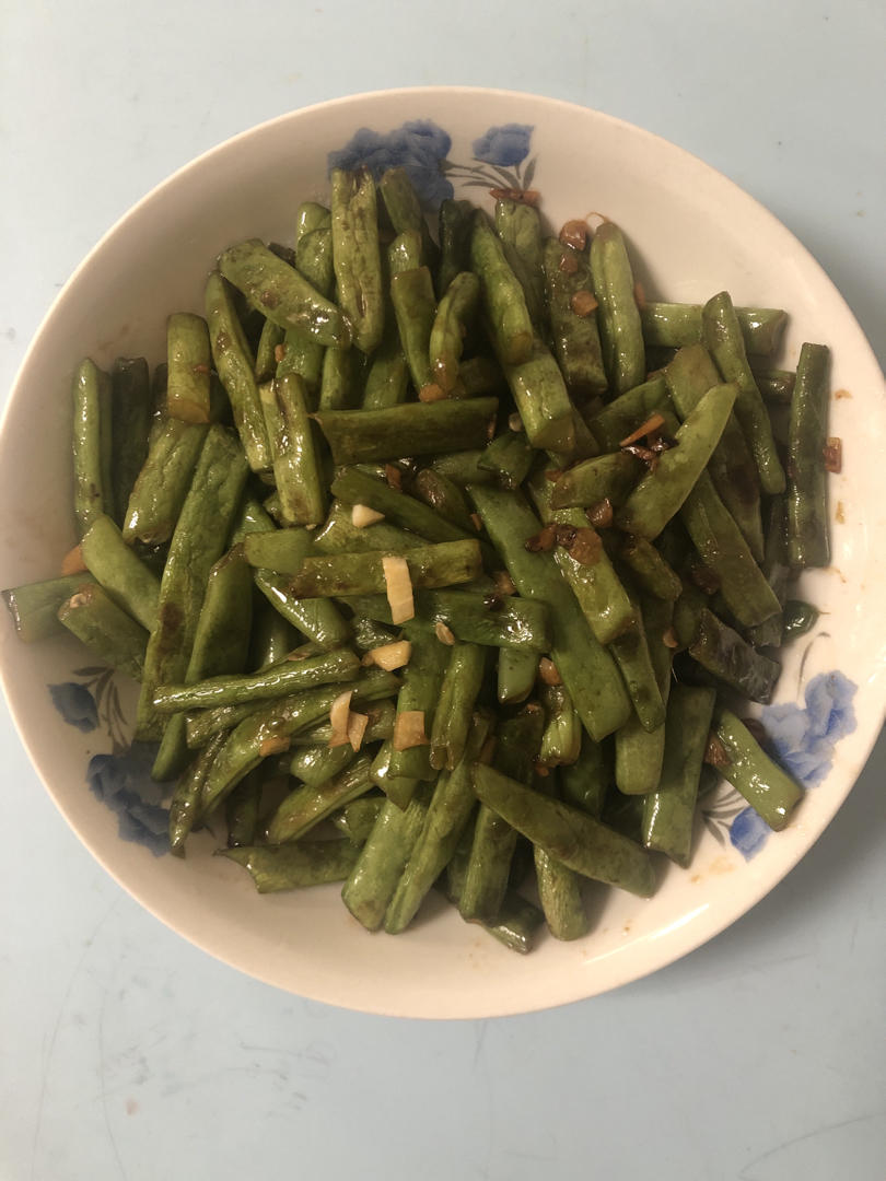 家常炒豆角