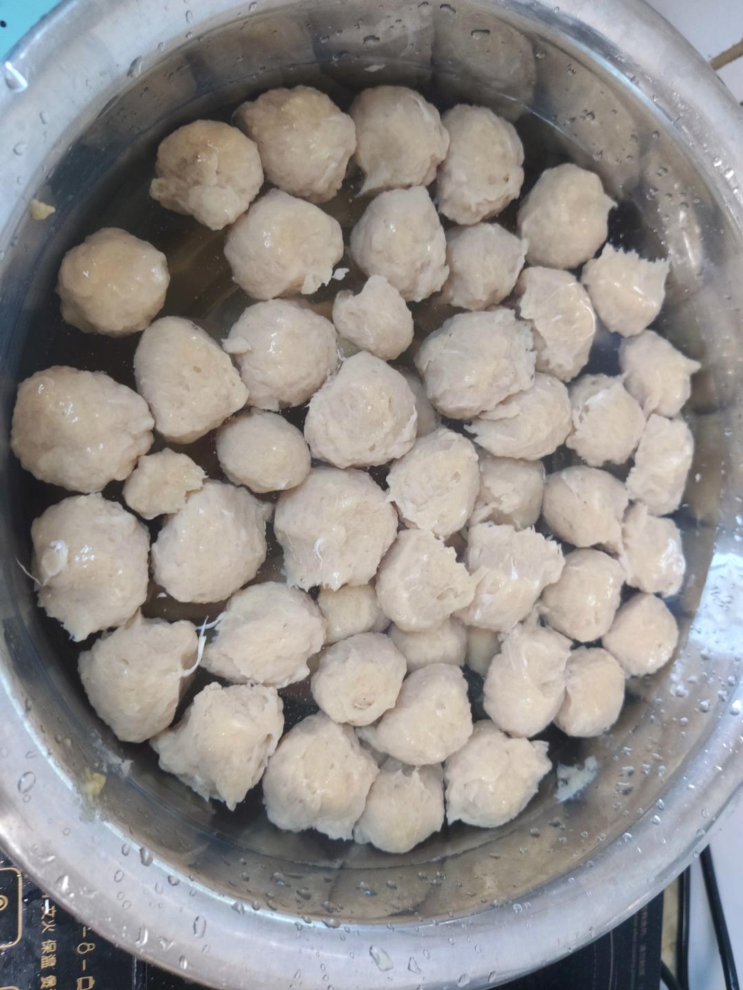 健康Q弹的鸡肉丸