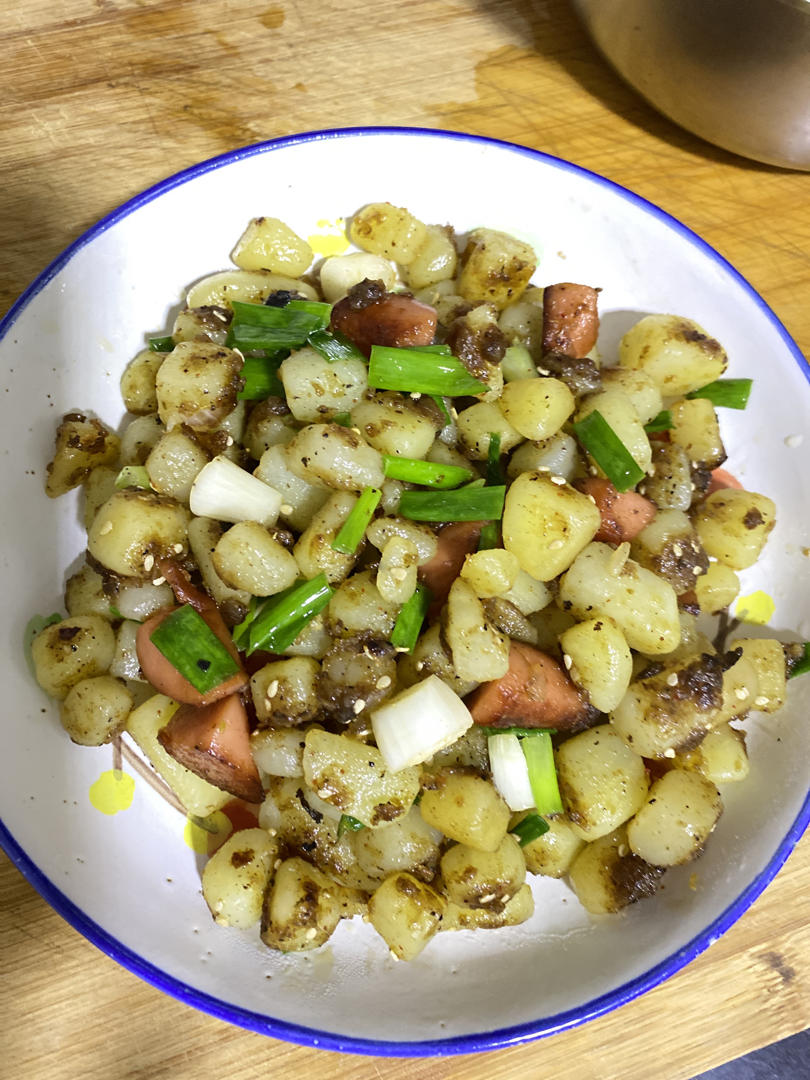 土豆火腿丁