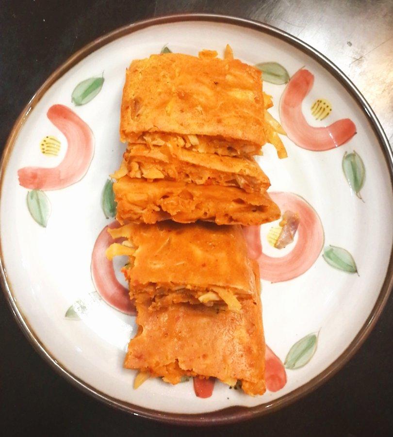 堂妈教你做泡菜饼