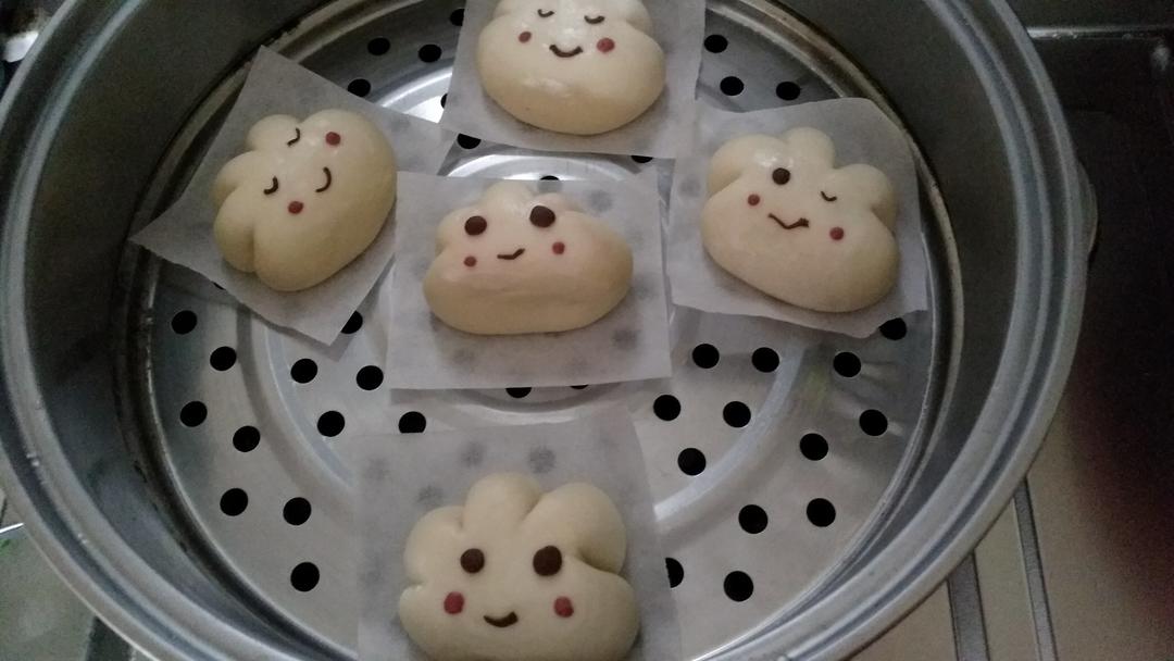 《Tinrry+》美姬老师教你做可爱云朵造型馒头