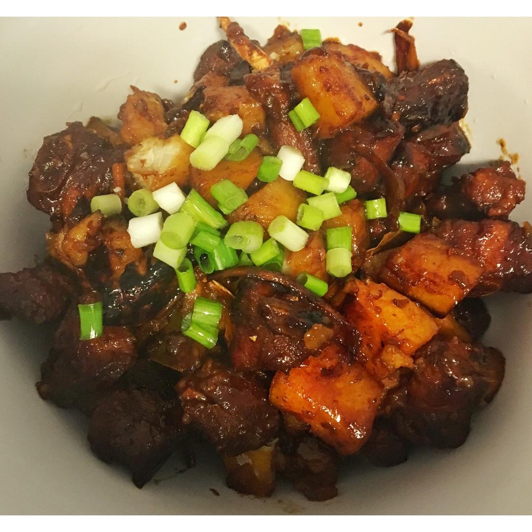 红烧排骨土豆