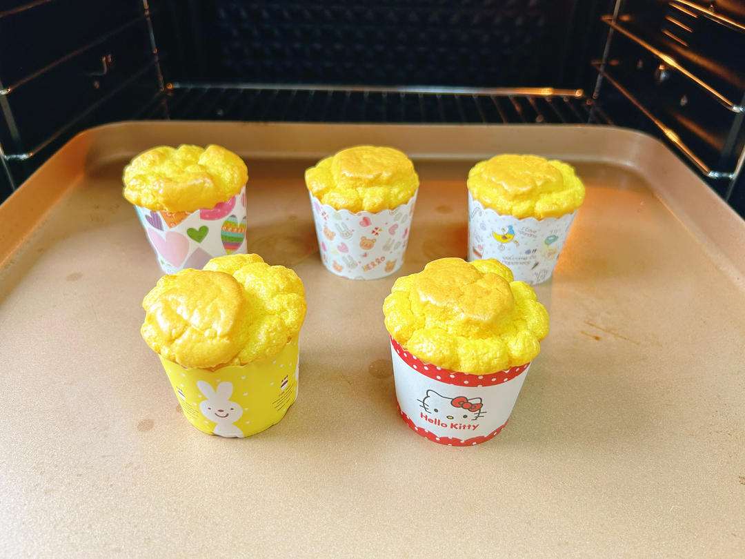 南瓜杯子蛋糕辅食