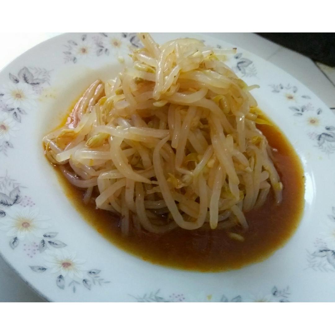 凉拌豆芽