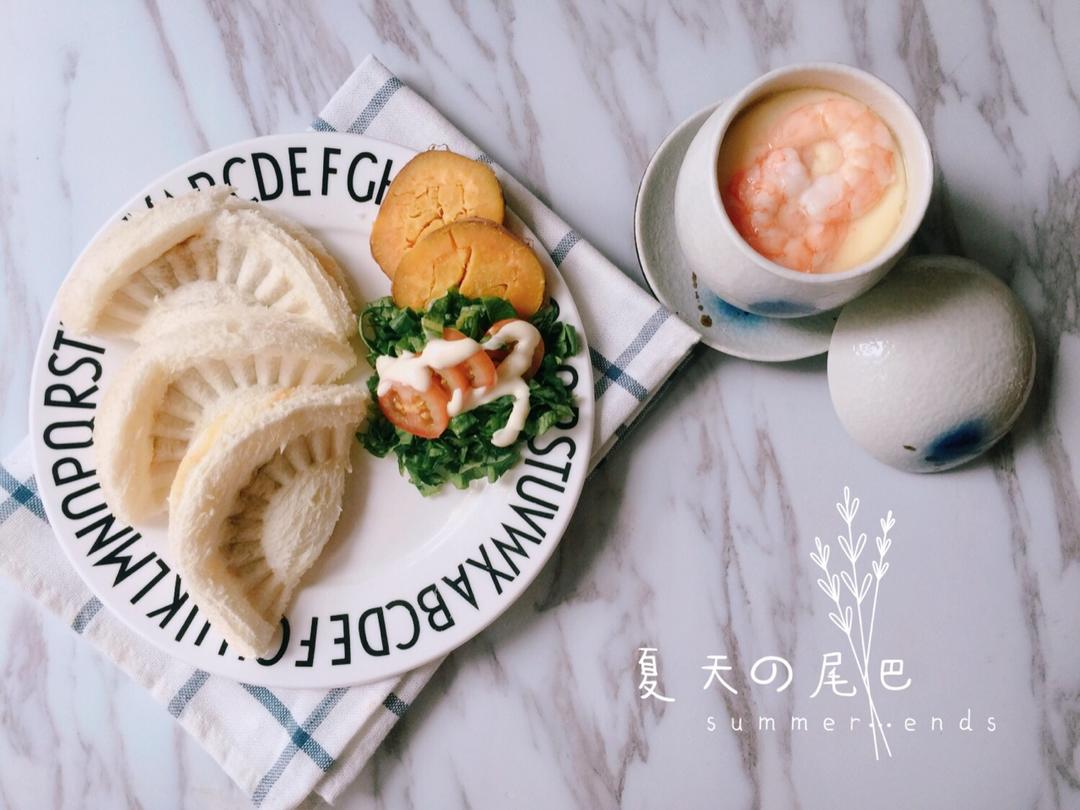 红豆全麦吐司饺