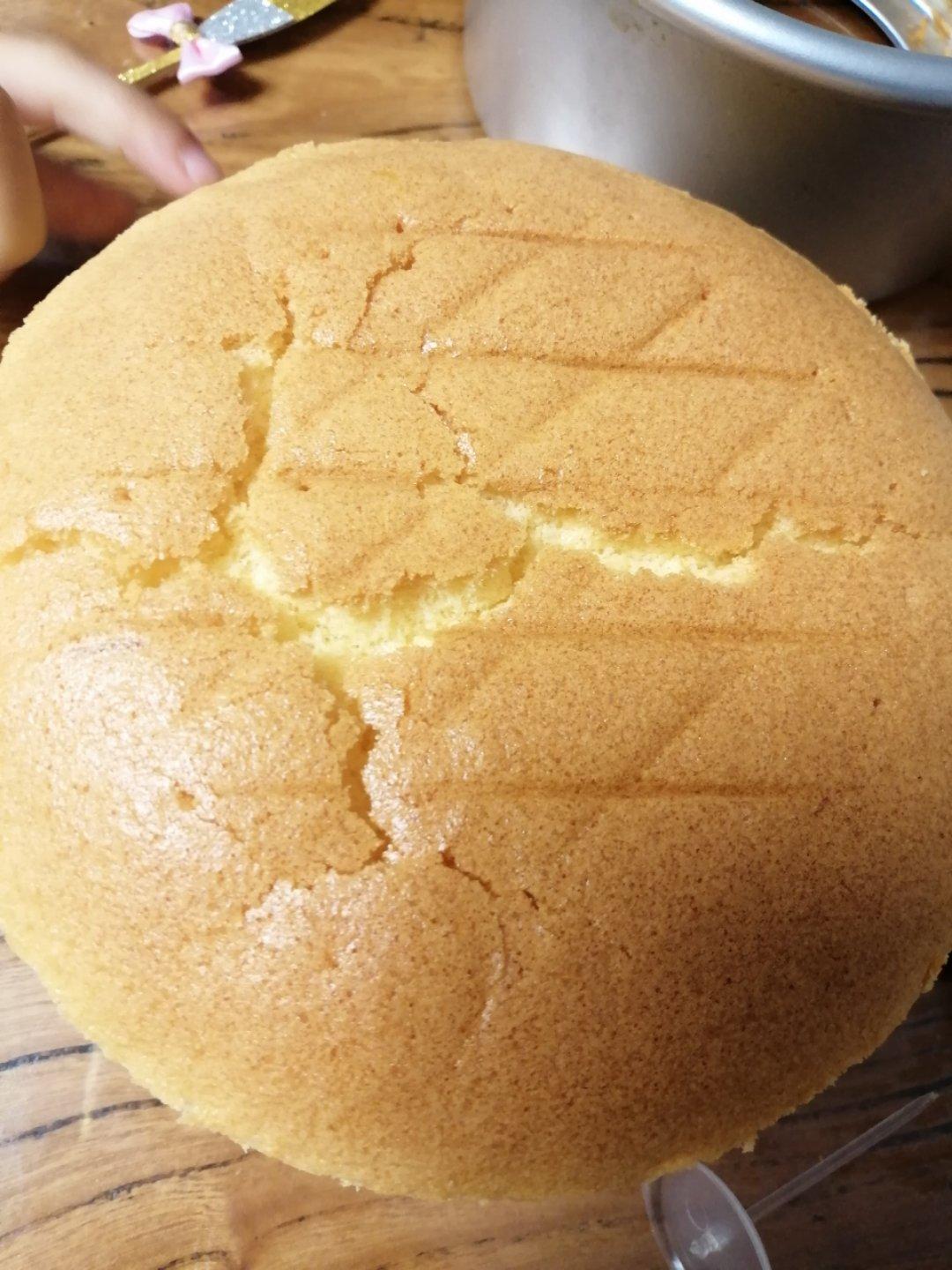 戚风蛋糕  （六寸）