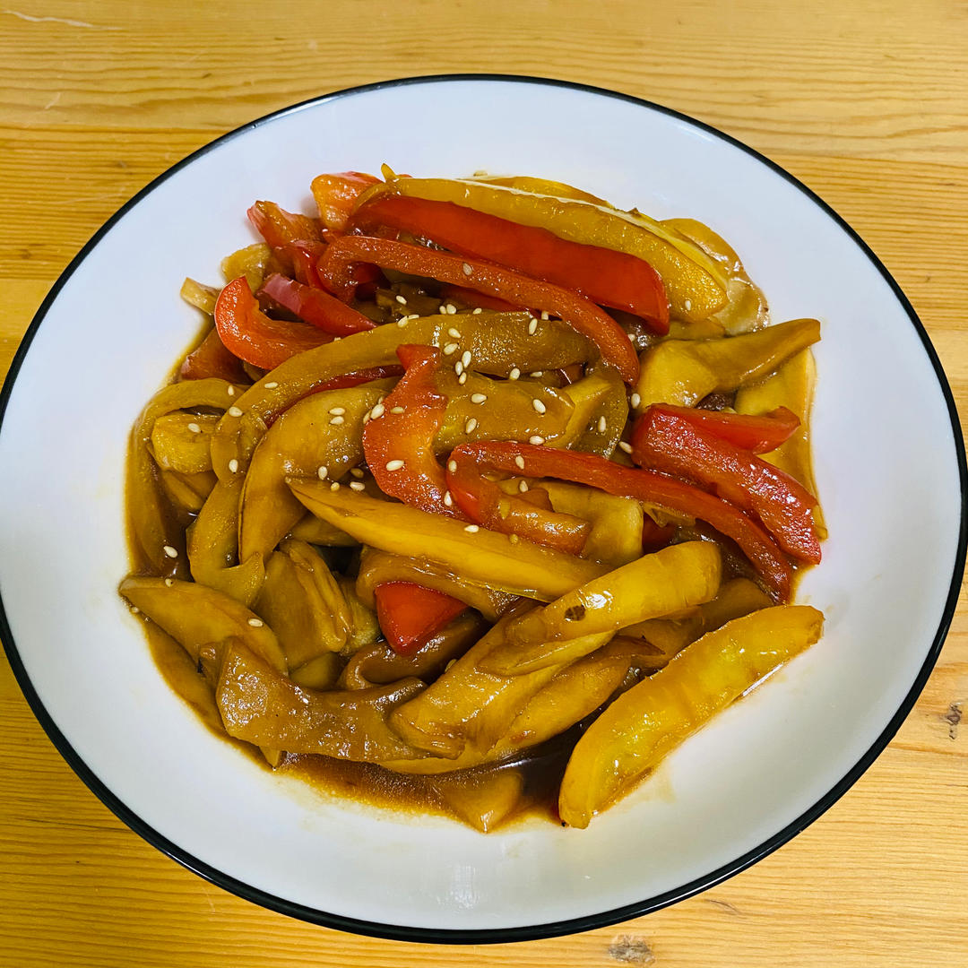 太下饭啦‼️杏鲍菇这样做米饭遭殃了，好吃