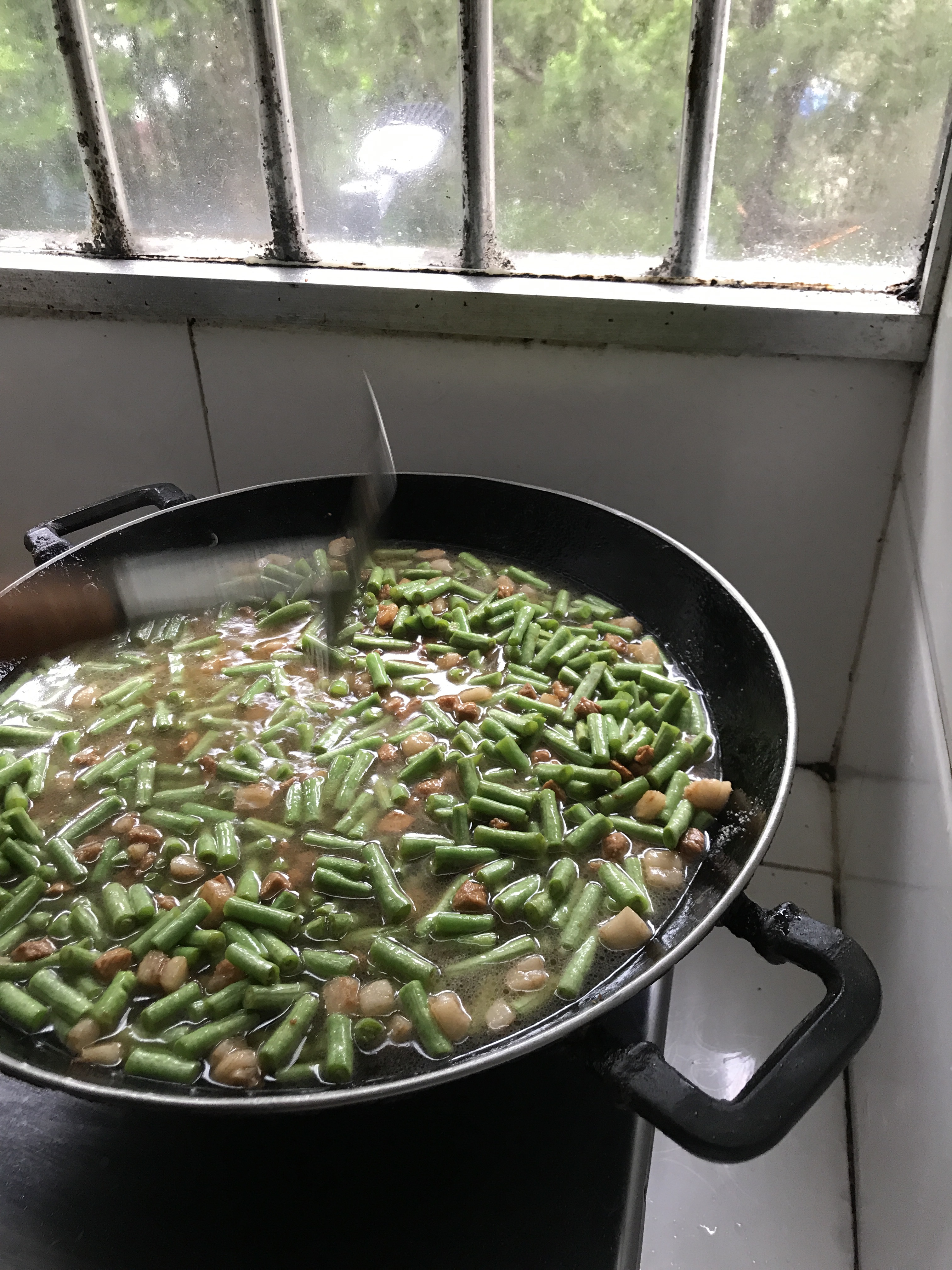 爷爷牌传统豇豆饭的做法 步骤9