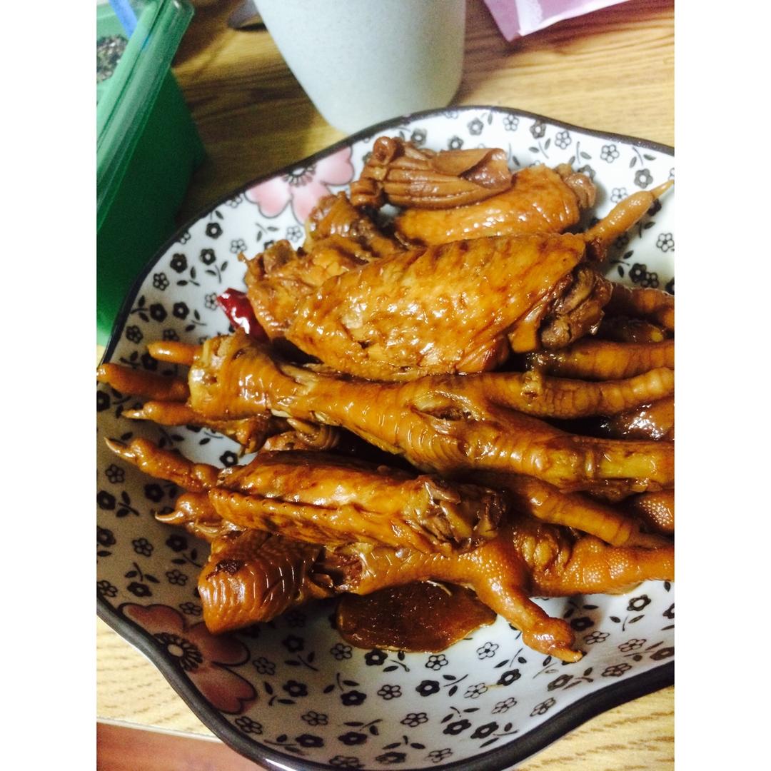 秘制红烧鸡爪