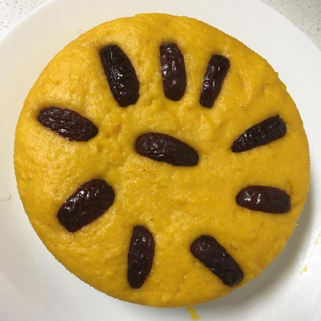 南瓜发糕 Steamed Pumpkin Cake