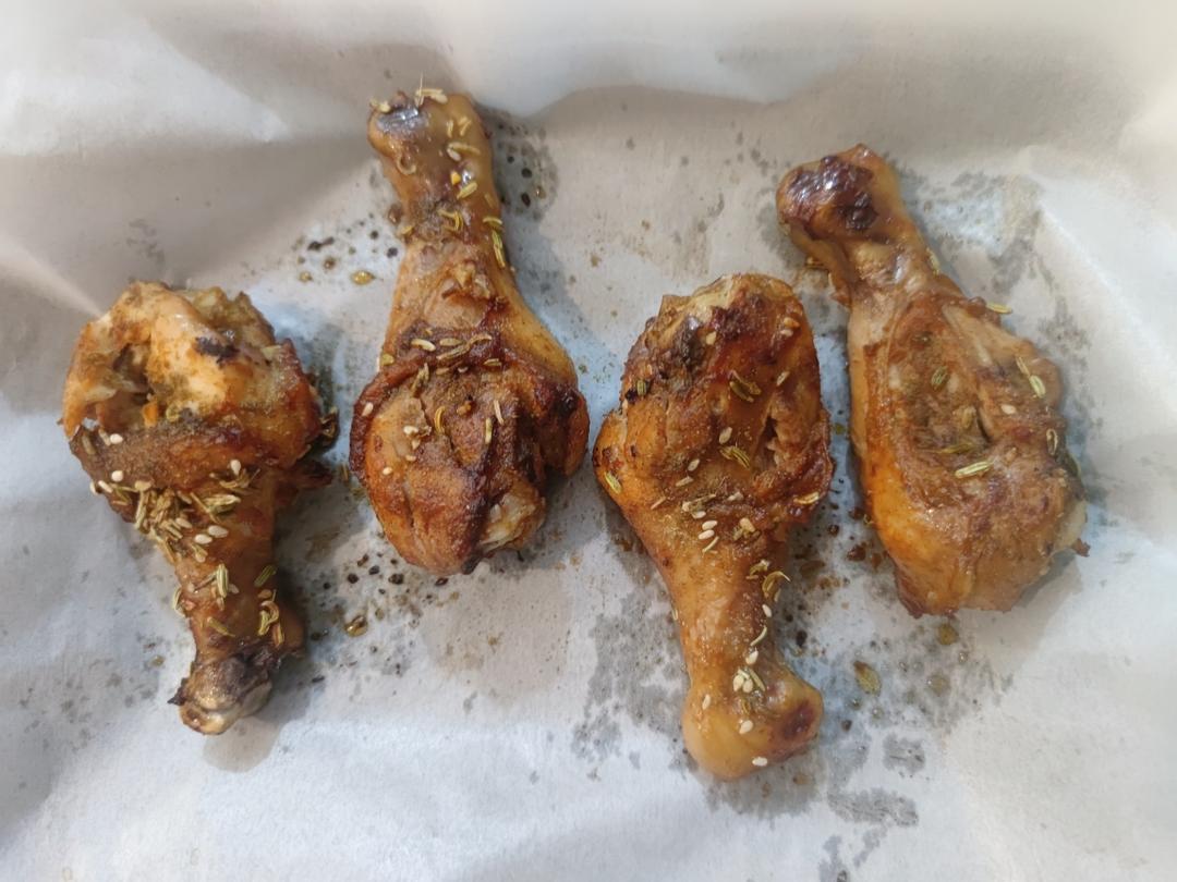 新手烤箱烤鸡腿的做法