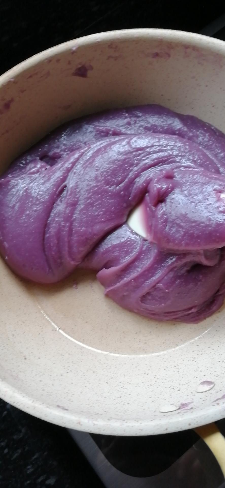 自制百搭甜品万能酱❗️能拉丝的低脂芋泥馅