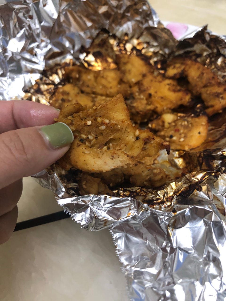 减脂零食-烤鸡胸肉片