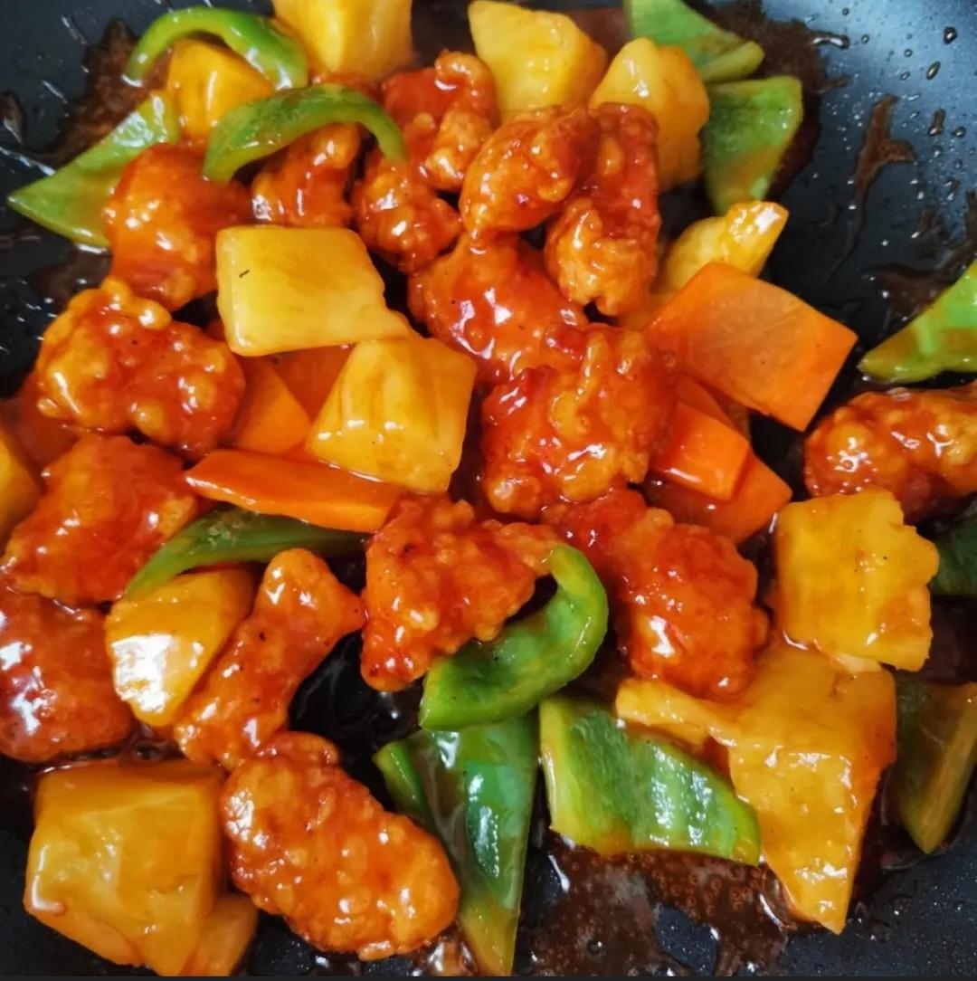 菠萝咕咾肉的做法