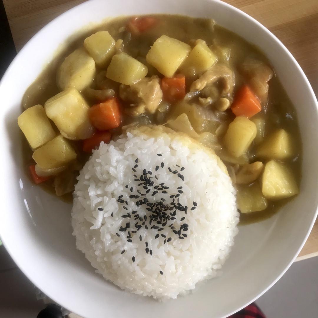 零失败日式咖喱鸡肉饭！！最正宗日本家庭做法！简单又好吃！