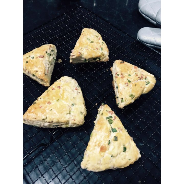 香葱培根咸司康