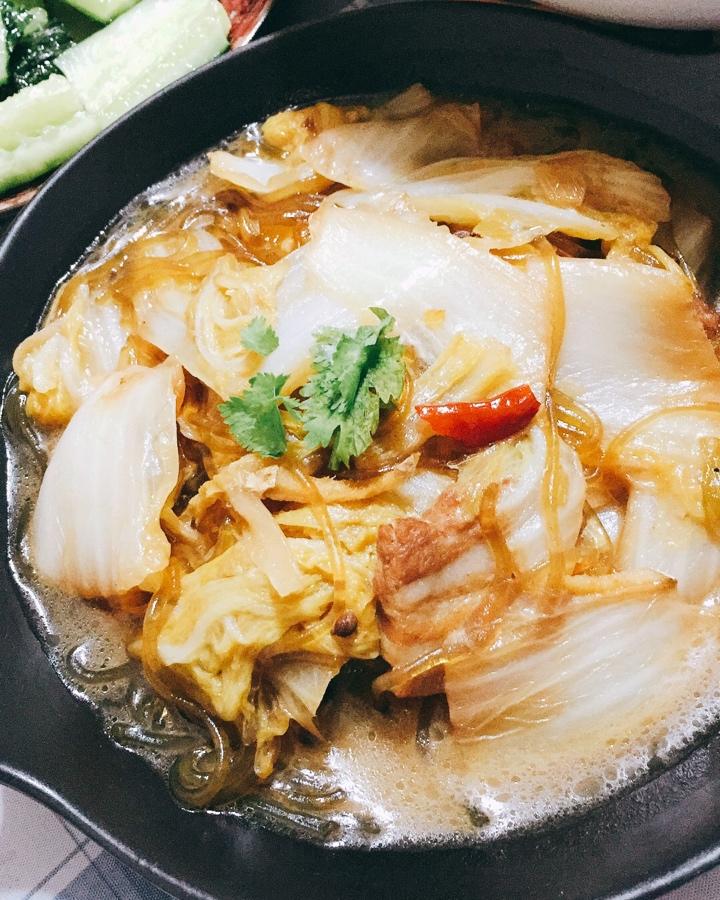 猪肉白菜炖粉条