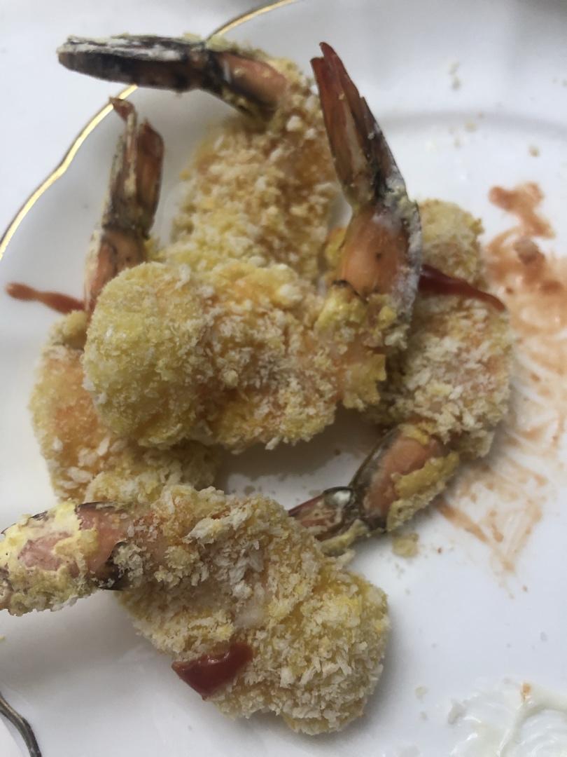 空气炸锅版凤尾虾，超级简单，零厨艺首选